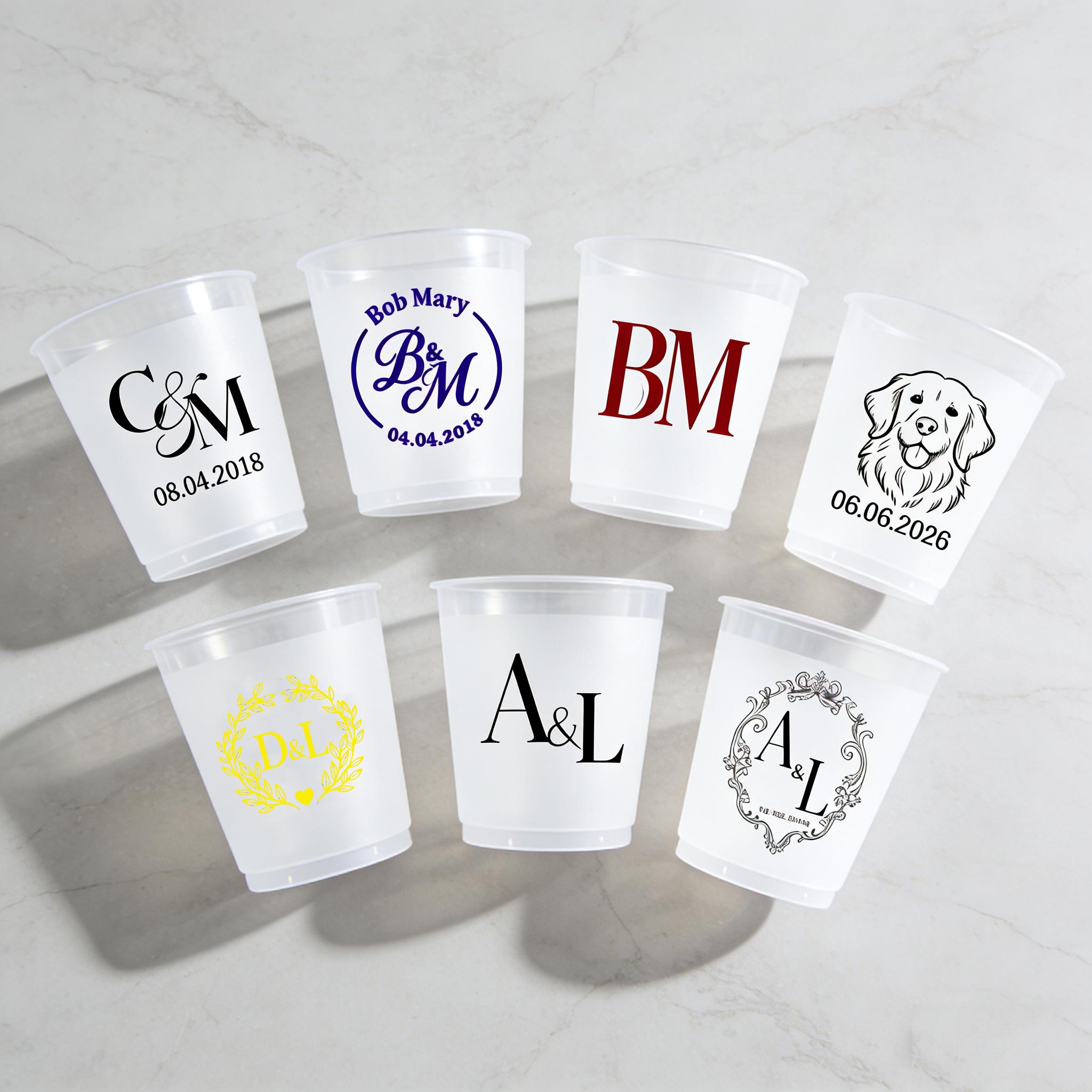 9oz 8oz Transparent Pet Beverage Cans With Lid Pet Plastic Cans Bottle Custom Logo Pet Cans for Beverage with Napkin Wedding Cup 9oz 270ml 280ml белый
