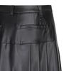 ANEW GOLF W Leather Half Pleats Sq_Bk