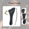 4/4 Violin Tailpiece Pull String Plate Easy to Use Fine Workmanship Replacement with Tail