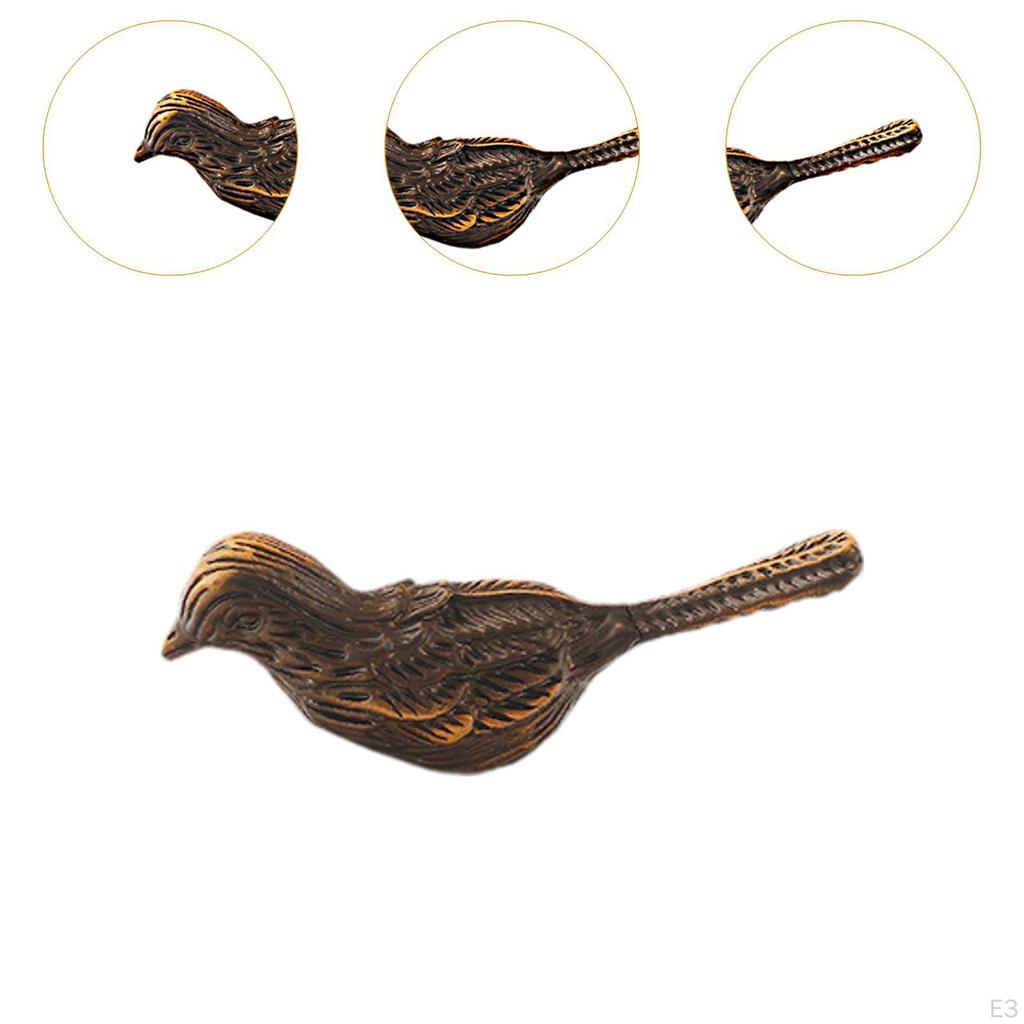 6 Bird Design Cabinet Pulls for Easy Setup in Home Furniture