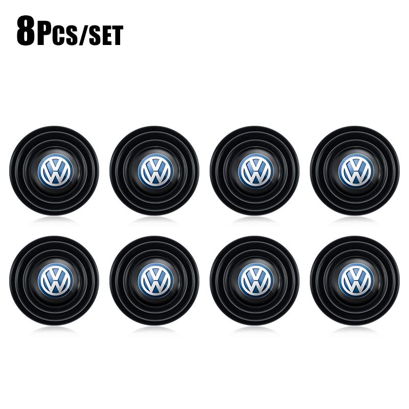 2026 Hot For VW VOLKSWAGEN Car Door Shockproof Silicone Gasket Buffer Pad Accessories For Volkswagen GTI Golf 5 6 7 8 Polo VW R-