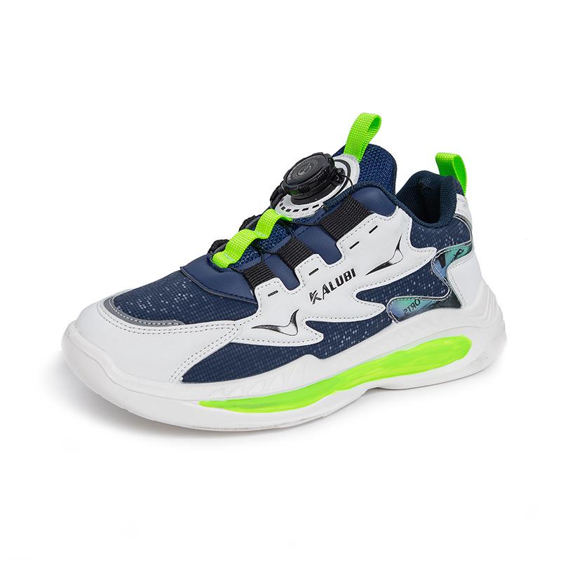 New Style Trendy Non-slip Wear-resistant Leather Sports Shoes for Boys and Girls