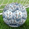 Messi Fotboll Storlek 5 Fotboll Maskinsydd Inomhus/Utomhus Universell Fotboll Perfekt present för sportentusiaster