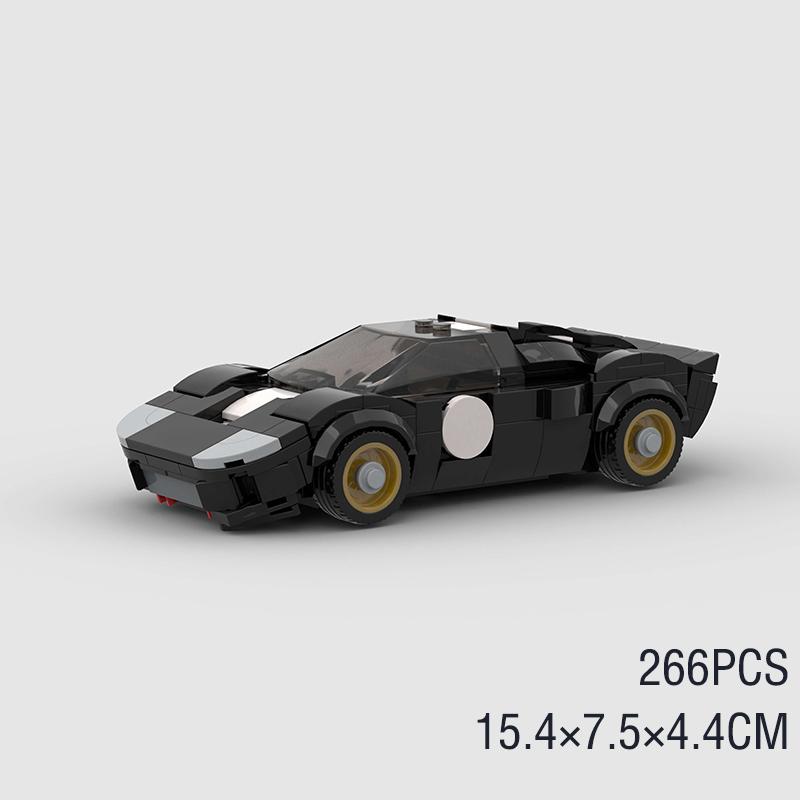 MOC Viteză Sport Super Mașină de Curse Model Blocuri de Construcție Pickup Poliție Cărămizi Vehicul de Curse de Oraș SUV Tehnic Raliu Sport Jucărie