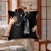 M-Michael J-Jackson New Pillow Covers Cartoon Sofa Decorative Home Double-sided Printing Short Plush Cute Cushion Cover