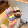 Seamless Hair Ties Elastic Headbands Made with Polyester and Spandex for All Hair Types Gentle on Hair No Breakage