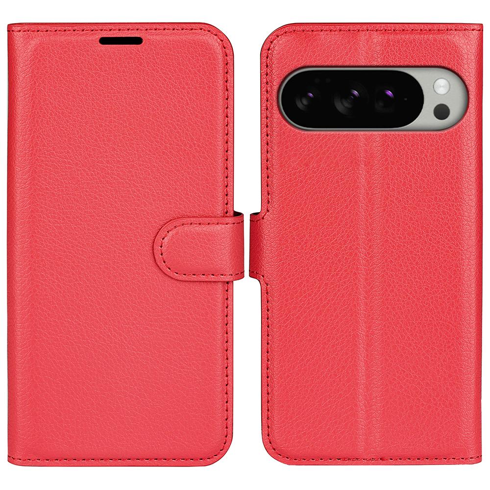 For Google Pixel 10 Pro XL Wallet Case Litchi Texture Shockproof Leather Flip Stand Phone Cover