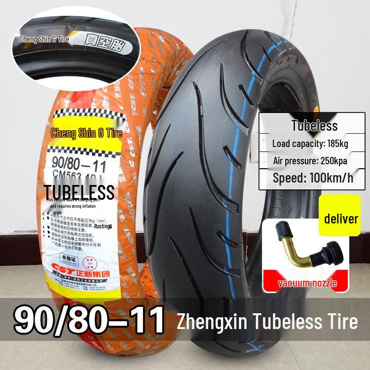 Zhengxin Electric Vehicle & Motorcycle Tire 90/80-11, 110/70-100 Vacuum Tire for Road Riding