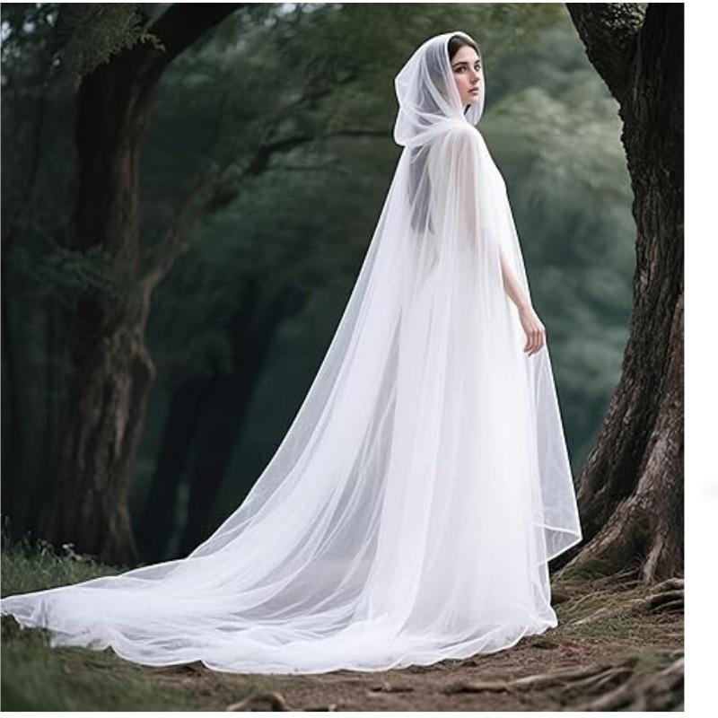 Halloween Grim Reaper Witch Hooded Cloak Costume for Cosplay and Role-Playing