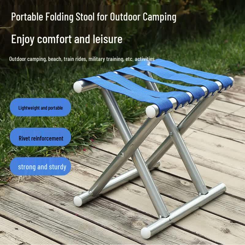 Tri-polar Portable Folding Outdoor Stool