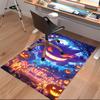 Custom Personalization Pokémon Gengar Print Area Rug - Soft, Washable Non-Slip Indoor Mat,Living Room,Home&Office Decorative Rug