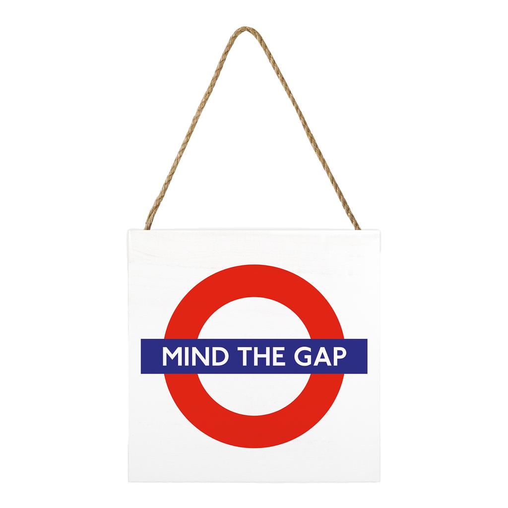 Transport For London Mind The Gap Wooden Block