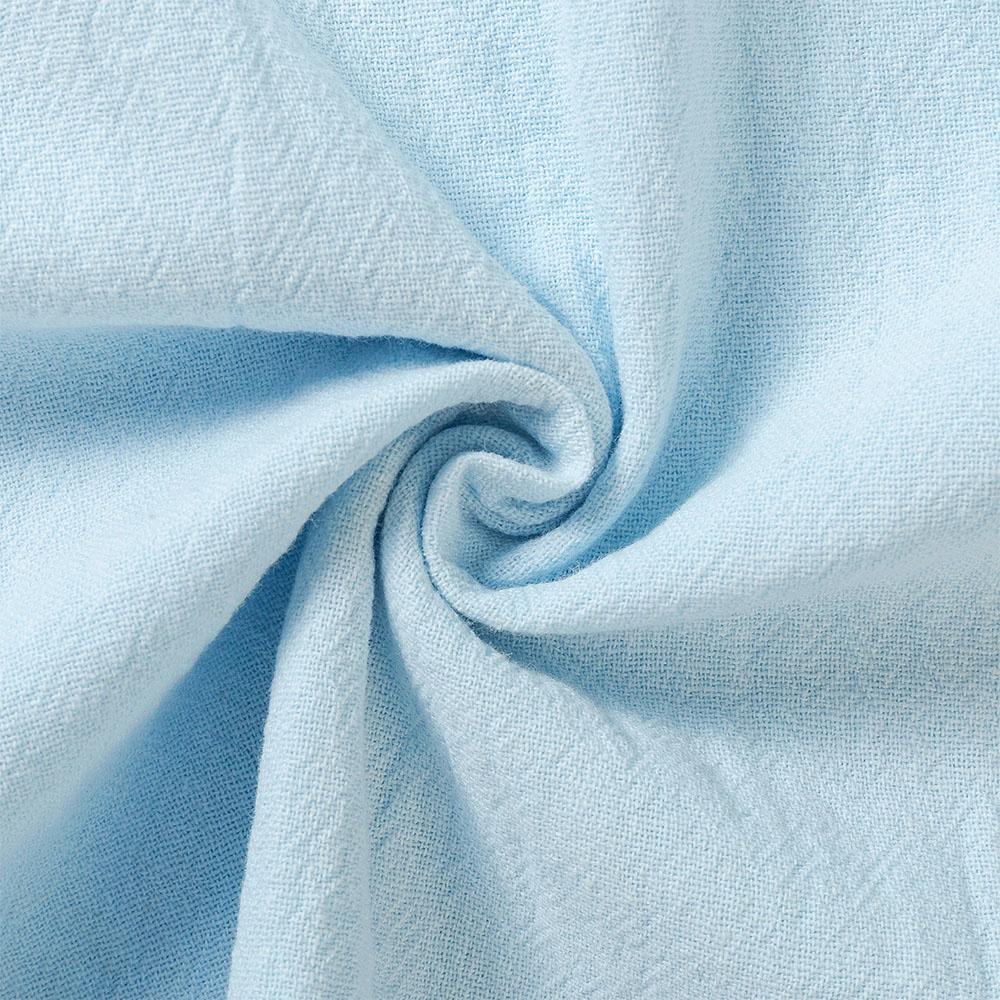 Letní pánské bavlněné a lněné košile Košile s krátkým rukávem Henry Límeček Ležérní Pánská trička Košile Muži Muži Oblečení