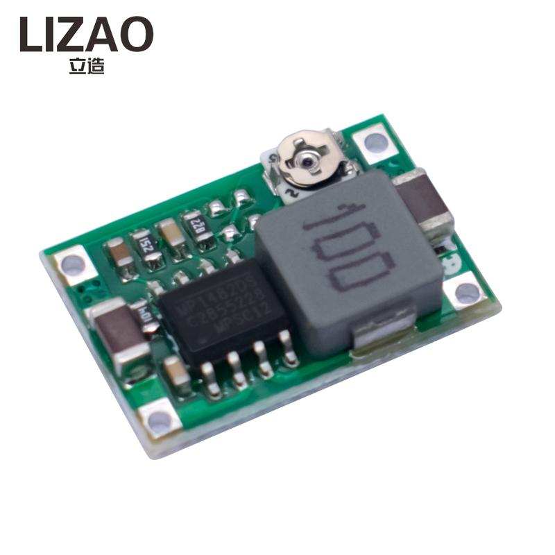LIZAO Mini161 DC Buck Converter Step Down Module 1.71V-11V to 1V-17V 1A for RC Airplane DIY Better Than LM1196
