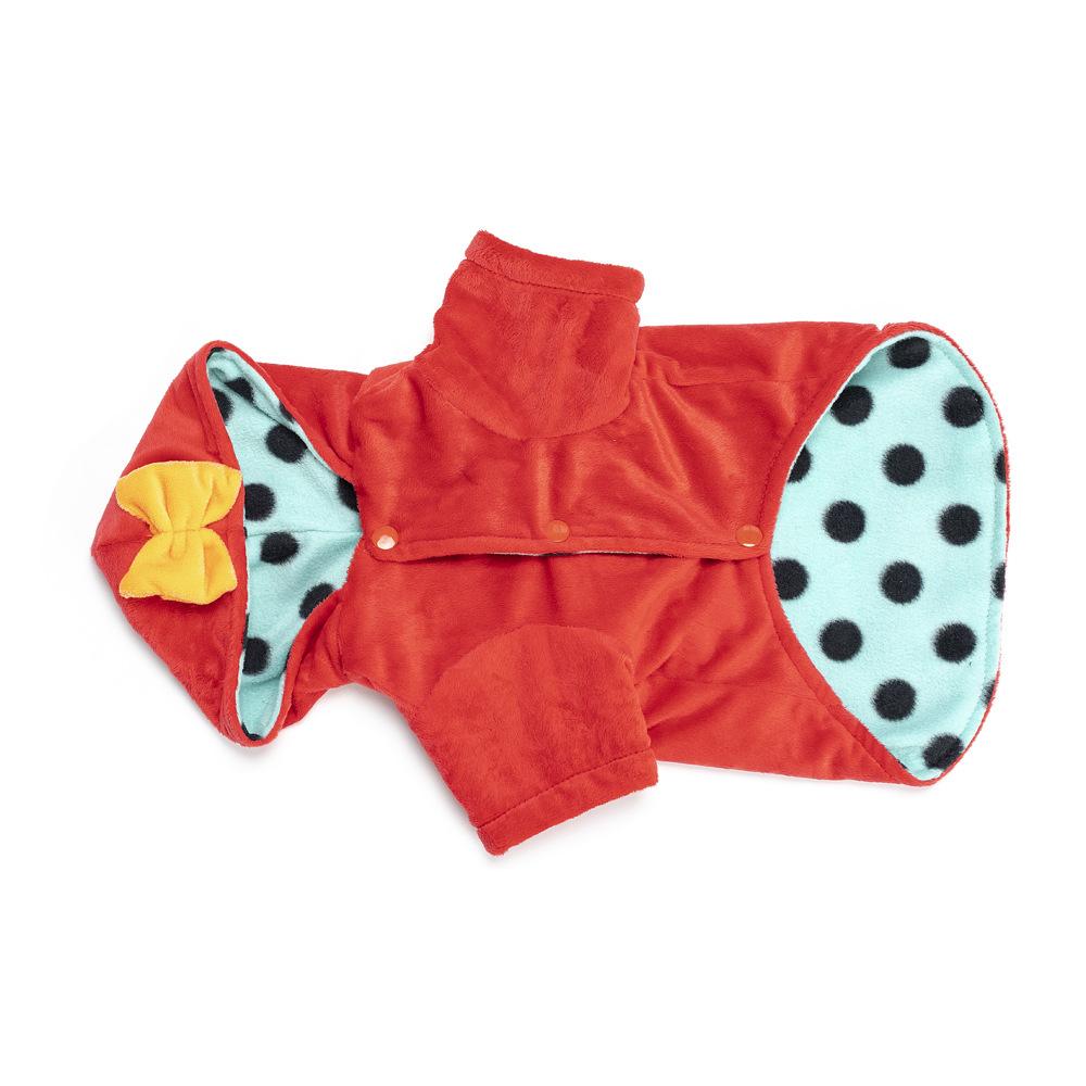 New Pet Clothes Halloween Puppy Pumpkin Clothes Cat Autumn & Winter Coat Suitable For Small And Medium-Sized Pets.