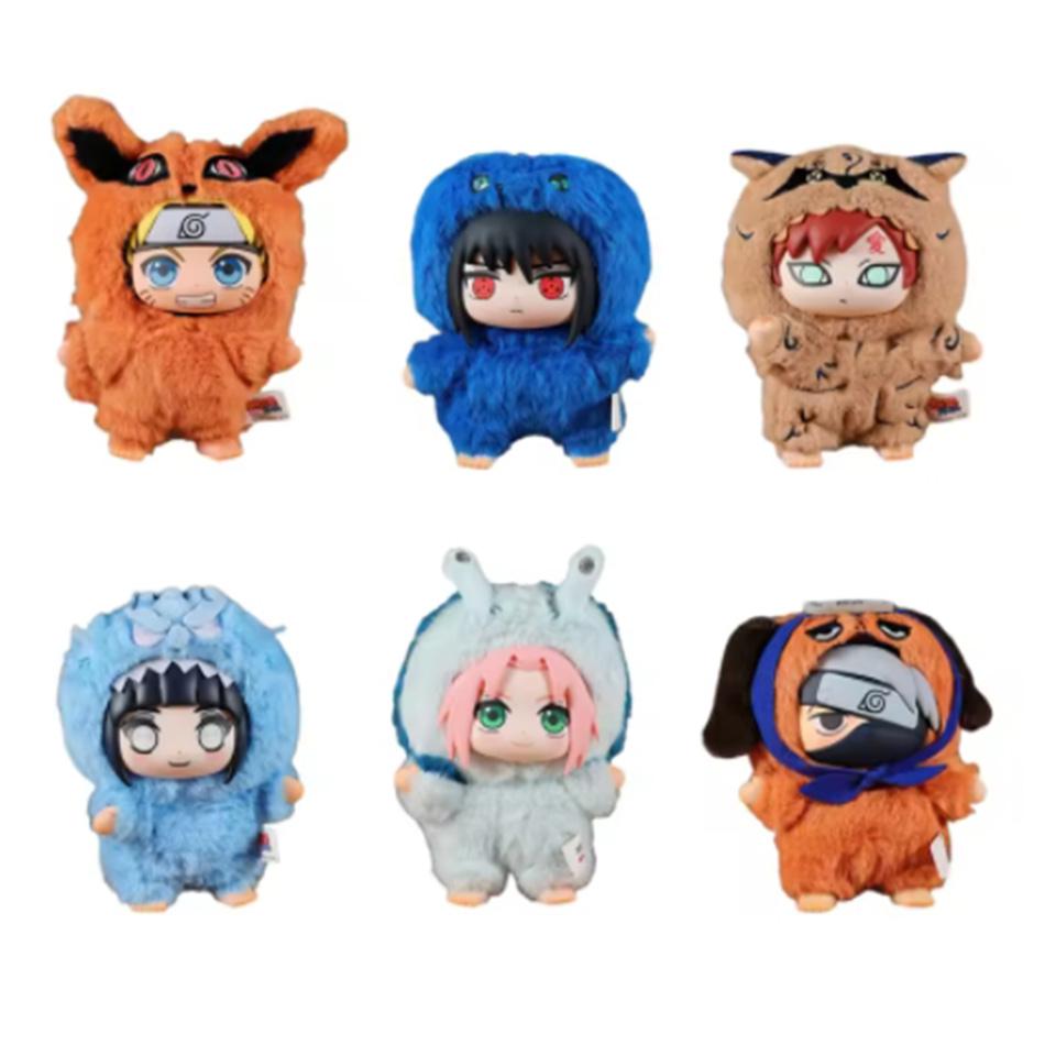 In Stock Original EAKI Naruto Blind Box Naruto Shippuden Party Series Naruto KeyChain Doll Toy Collection Gift