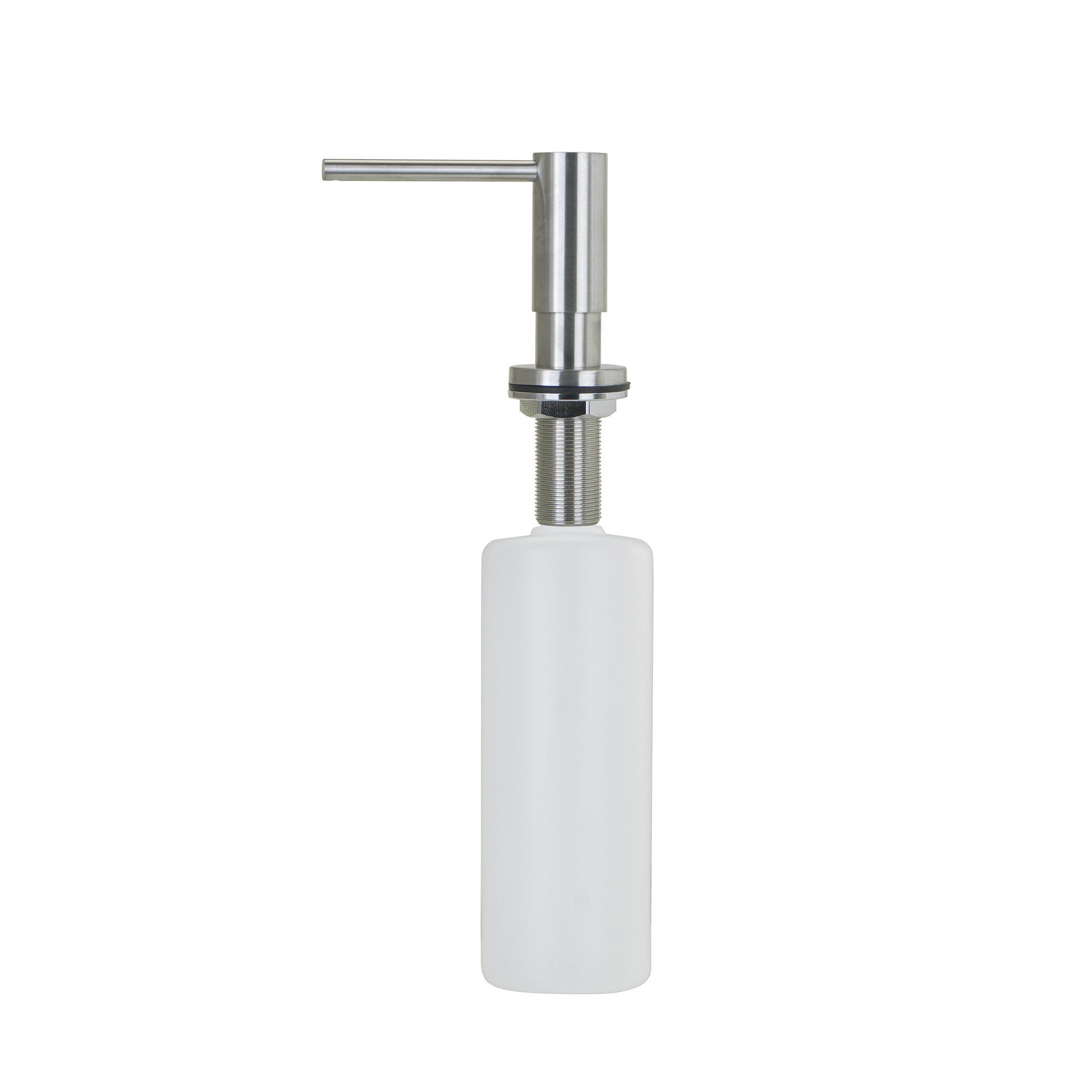 304 Stainless Steel Built-in Soap Dispenser for Kitchen & Bathroom Sinks