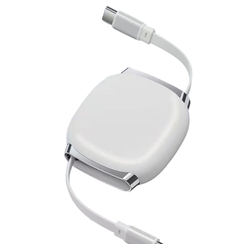 

240W Retractable Magnetic Charging Cable USB C Fast Charge with Auto Coiling for iPhone 17 Huawei Samsung PD 3.1 Data Cable B
