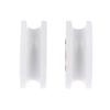 1Pcs 5*26.5*10Mm U-Shaped Bearing Roller Mute Elasticity Roller Pulley Double Bearing Plastic Sheave