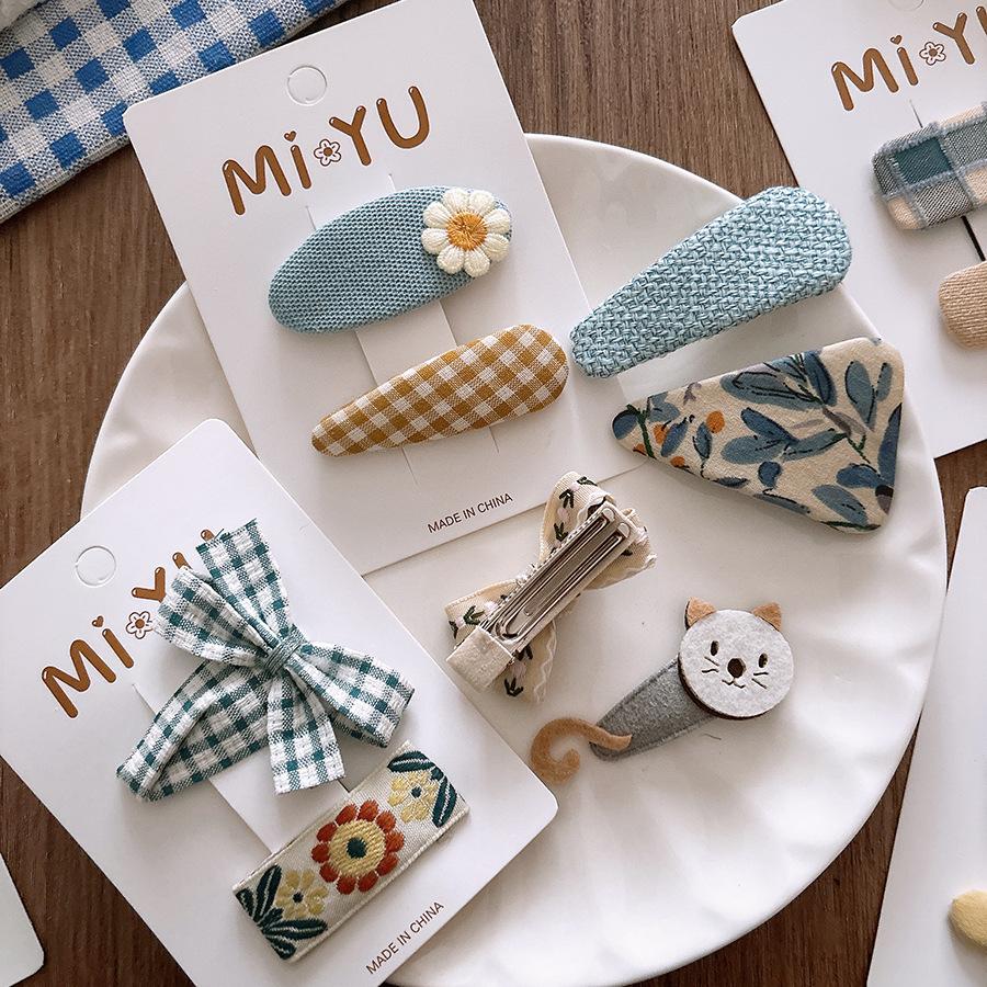 Cute Bow Hairpins Women Children Girls Hair Clips Pins Barrettes Hairgrips Accessories Hairclip Headwear Headdress Ornament