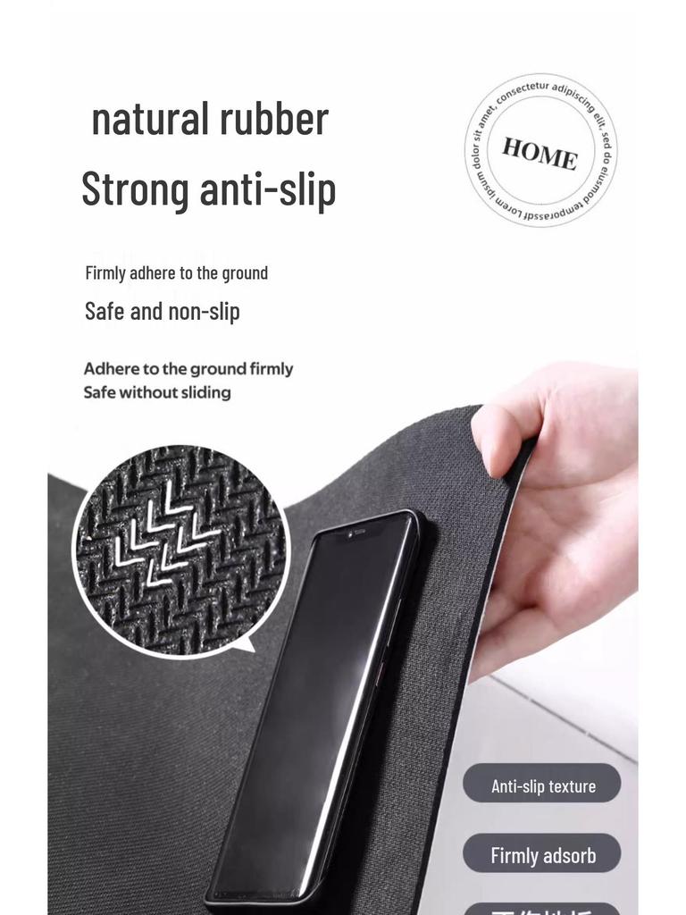 Minimalist Water-Absorbent Quick-Dry Non-Slip Bathroom Entrance Mat