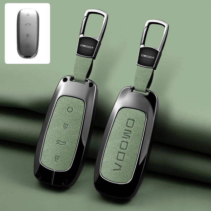 Étui de Protection pour Clé de Voiture OMODA pour Hommes et Femmes - Coque de Clé Haut de Gamme avec Boucle