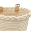 Kids Bike Basket Bicycle Front Handlebar Cloth Rope Storage Portable Tricycle