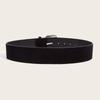 Trendy Pin Buckle Waistband Luxury Design Business Waist Strap Retro Suede Leather Wide Belt  Gifts