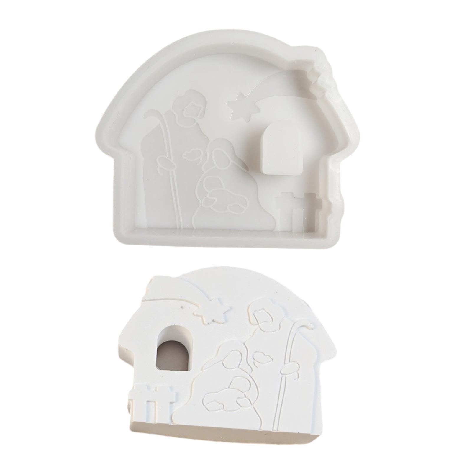 Handmade Silicone Mould Birth Molds Ornament Molds Religious Molds Epoxy Resin Molds Casting Molds Craft Supplies 1