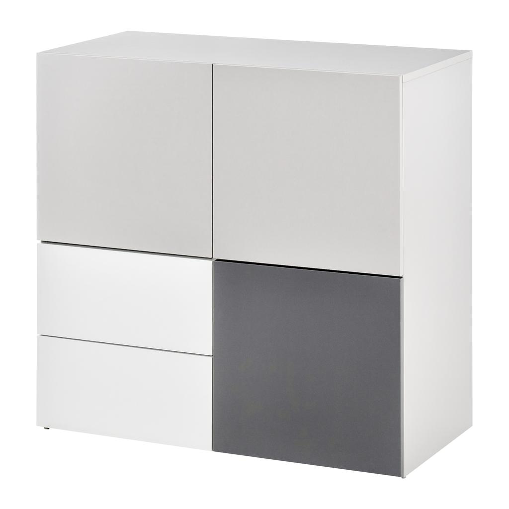 Chest of Drawers, Sideboard, Cube Storage Cabinet Floor Standing Cupboard for Dining Room Kitchen Living Room Bedroom