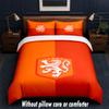 Aston Villa Football Design Bed Bedding Set 1 Duvet Cover + 2 Pillowcases Soft Breathable Household Bed Linens
