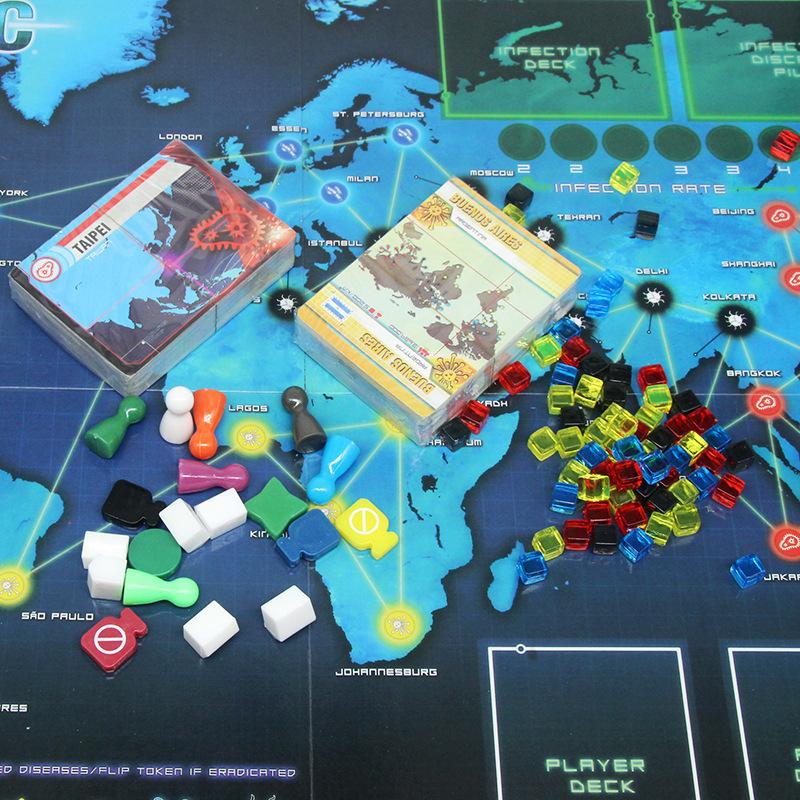 PANDEMIC Plague Crisis Marine Corps Card Puzzle Party desková hra Card