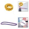 Fitness Hoop Abdomen Circles Foldable Comfortable Workout Device Exercise for Home
