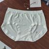 Skin-friendly and breathable Modal girls' briefs without side seams mid-waist hip-wrapped soft shorts