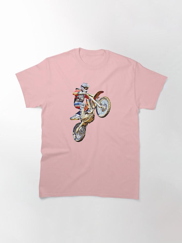 Dirt Bike Jump or Motocross Jump Mx or Motorcycle Jump Classic TShirt 2026 Summer Men Women Cotton Oversized Breathable Tshirt