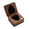 Elegant Engraved Wooden Guitar Pick Storage Box Pick Organizers Featuring Natural Wood Ideal Guitar Gift for Musicians
