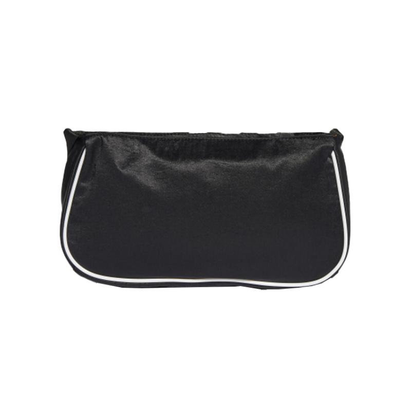 Adidas Originals Leather Shoulder Bag, Crossbody Bag Mini Unisex Black Adidas GN2097