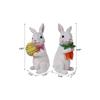 Easter Rabbit Resin Craft With Angel And Sunflower For Gift And Home Decor