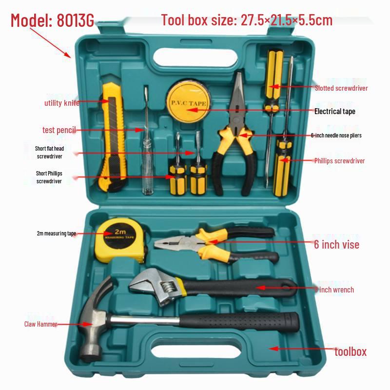 Portable Household Tool Kit for Car and Home Repair