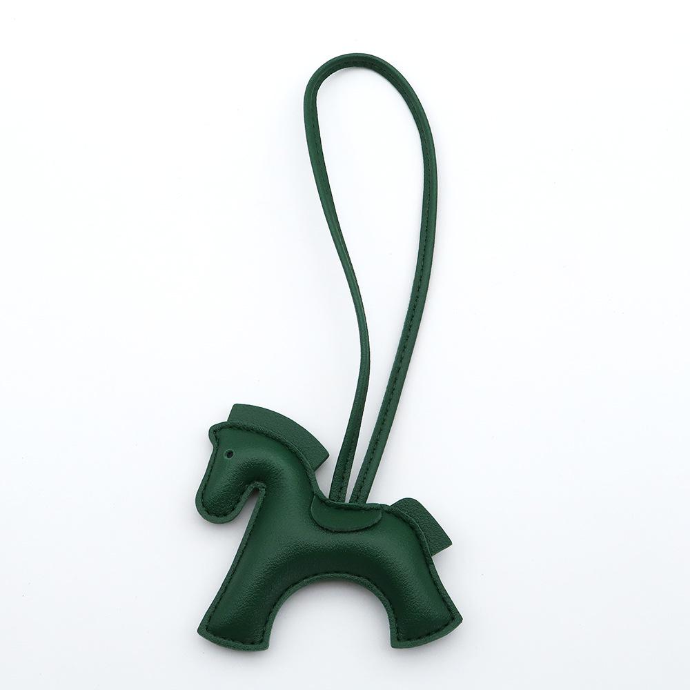 Chic Little Horse PU Leather Pendant: High-End Versatile Bag and Car Accessory