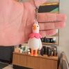 Cartoon Key Ring Personalised Duck Keychain Cute Animal Keychain  Car Key Decoration