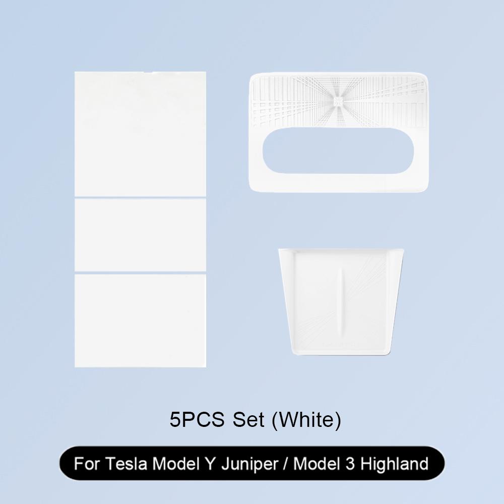 For Tesla Model Y Juniper Car Central Control Panel Electrostatic Adsorption Protective Patch Model 3 Highland Console Protector
