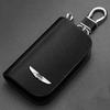 Leather Car Key Case for Chrysler Pacifica 300 Glacier 300C SRT8 Delta Ypsilon Universal Remote Control Protective Cover