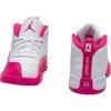 Jordan Air Jordan 12 Retro 'Vivid Pink' Mid top Toddler Shoes White Pink Infant And Toddler 819666-109