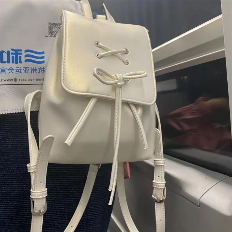 

Універсальний милий рюкзак у балетному стилі, новий 2024, нішевий дизайн, сумка з темпераментом принцеси, коледжний рюкзак