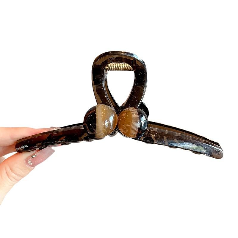2025 Elegant Large Hair Clip for Women - Chic Shark Design for Thick Hair