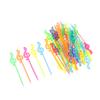Party Supplies 50 Pcs Flamingo Food Picks Buffet Cupcake Fruit Fork Cake Dessert Salad Sticks Cocktail Toothpick Skewer Decor