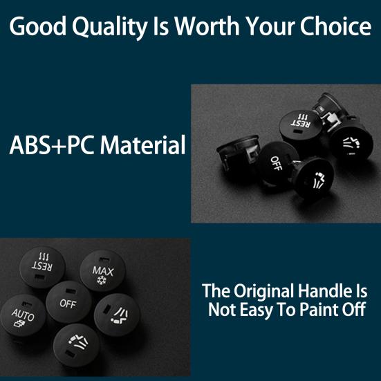 Central Control Knob E60 Air Conditioning Panel Switch Button for 5 Series