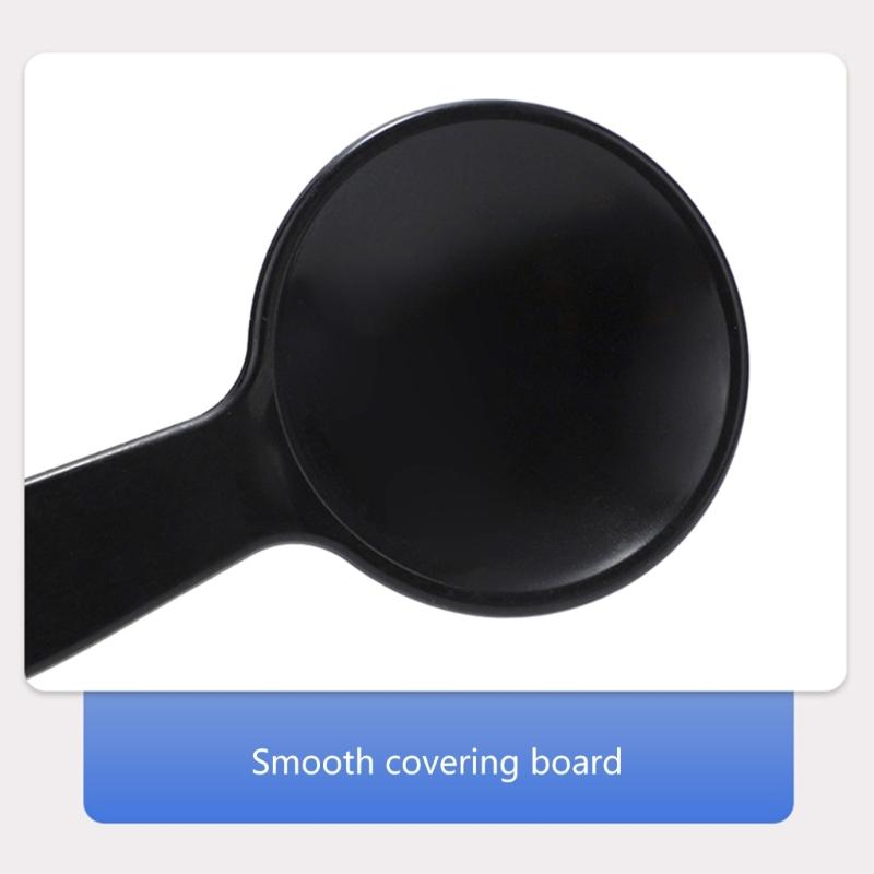 Professional Occluder Eye Exam Tool Pin Hole Occluder Handheld Optometry Instrument Test Occluder White/Black