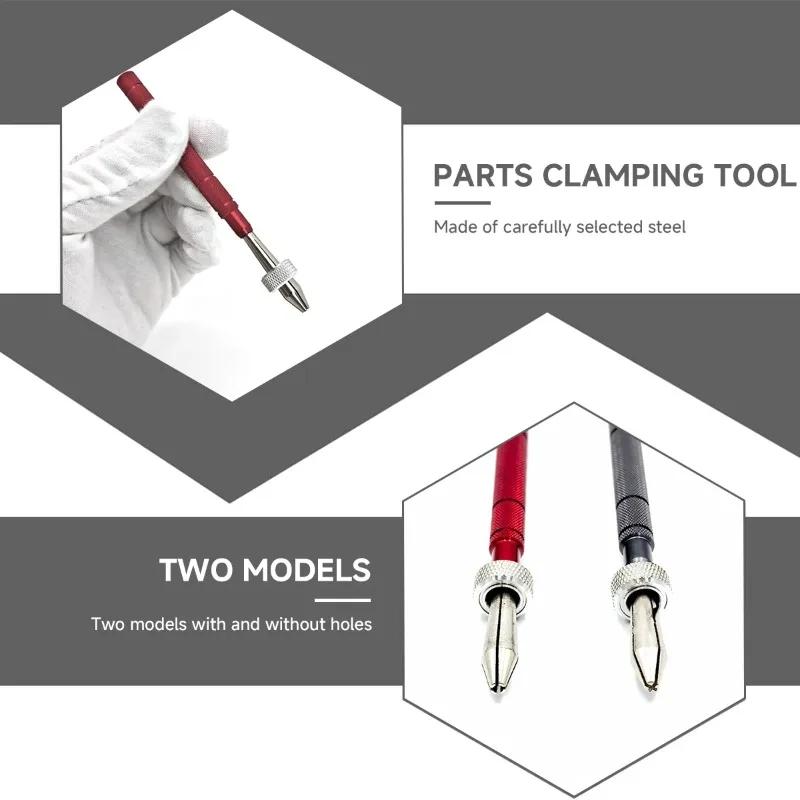 Watch repair tools with and without holes, watch parts clamping tools, parts maintenance tools Pallet Lever Tweezers Crown Clamp